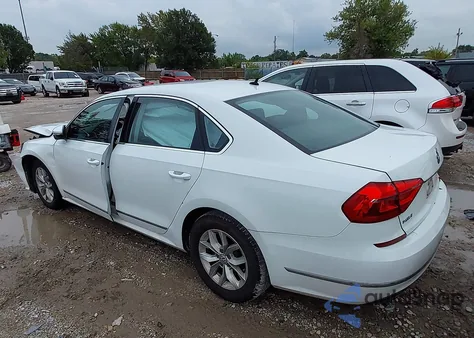 2016 Volkswagen Passat 1.8T S from USA, damaged, VIN 1VWAS7A31GC034034